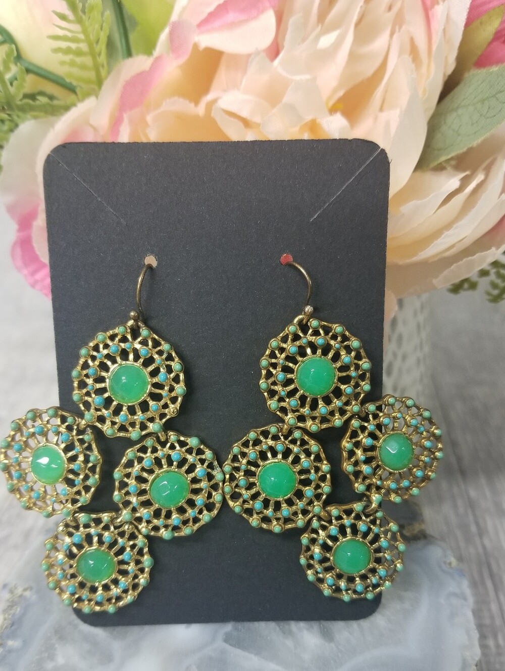 Stella &Dot Party Chandelier Earrings